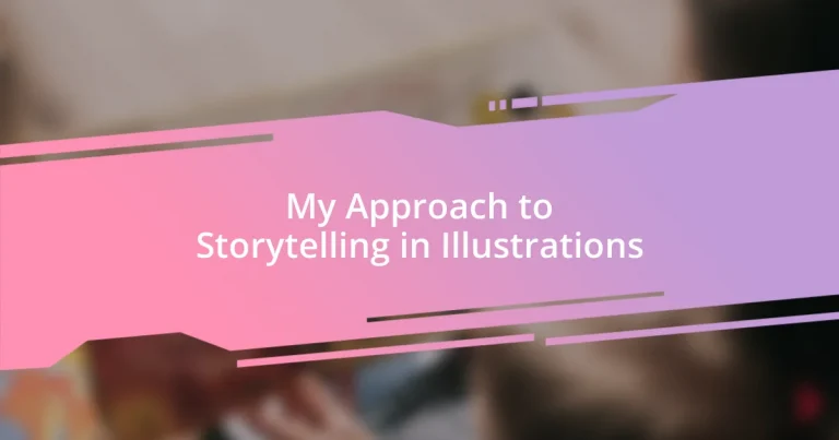 My Approach to Storytelling in Illustrations