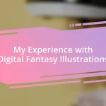 My Experience with Digital Fantasy Illustrations